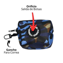 Pet Lounge Wild Porta Bolsas Blue Leopard