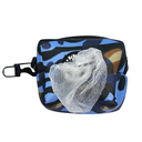 Pet Lounge Wild Porta Bolsas Blue Leopard