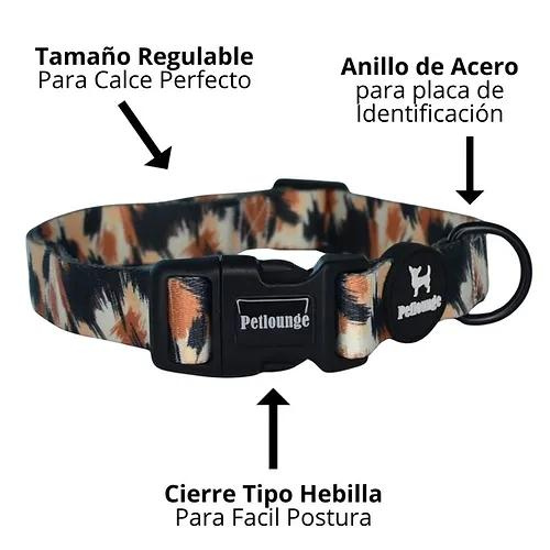 Pet Lounge Classic Leopard Collar para Perro