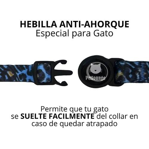 Pet Lounge Wil Cats Blue Leopard  Collar de Gato