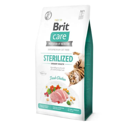 Brit Care Sterilized Urinary Fresh Chicken Alimento para Gato 2Kg