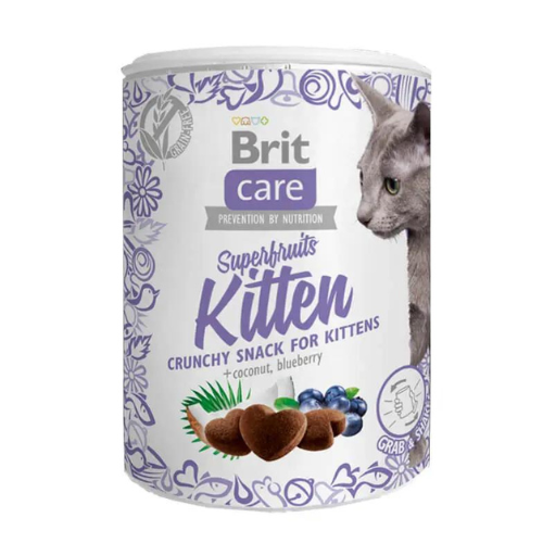 Brit Care Superfruits Kitten Snack para Gato100Gr