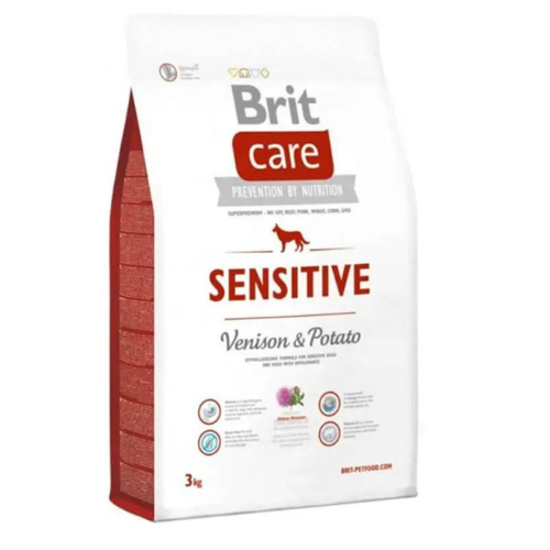 Brit Care Sensitive Venison Alimento para Perro 3Kg 