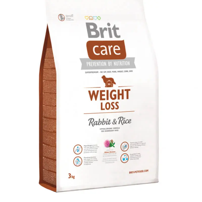 Brit Care Weight Loss Rabbit Alimento para Perro 3Kg