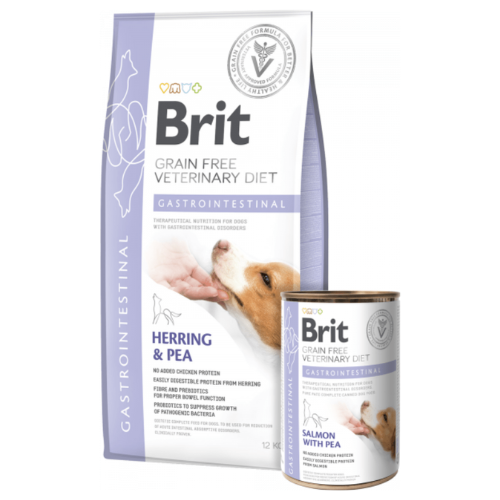 Brit GF Veterinary Diets Gastrointestinal Herring Alimento para Perro 2Kg