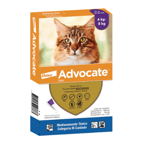 Advocate int/ext gato 4 a 8Kg 