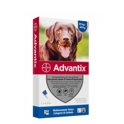 Advantix ext perro de 25 a 40Kg