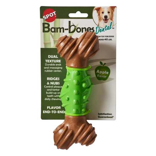 Spot Bam-Bones Dental Manzana Hueso 8"