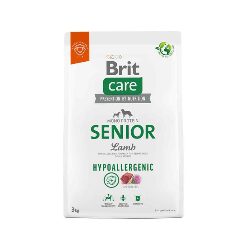 Brit Care Senior Lamb & Rice Alimento Para Perro 3Kg