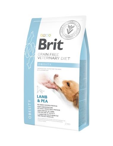 Brit GF Veterinary Diets Obesity Perro 2Kg