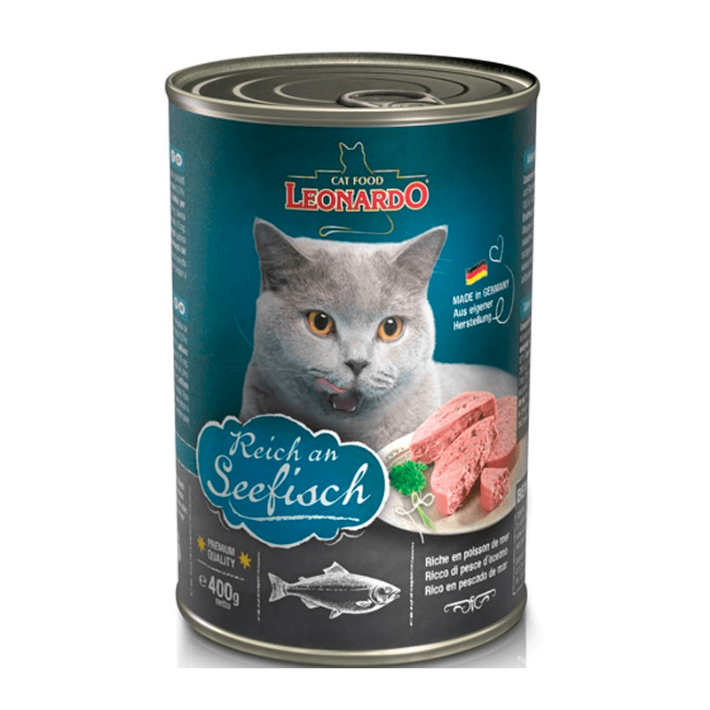 Leonardo Pescado Quality Selection  Alimento Húmedo 400grs