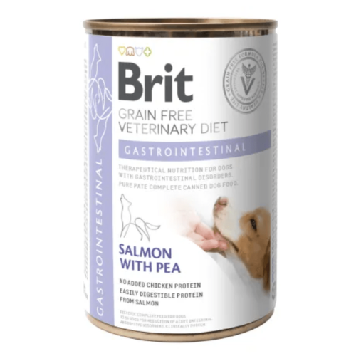 Brit GF Veterinary Diets Perro Gastrointestinal Alimento Húmedo  400 Gr