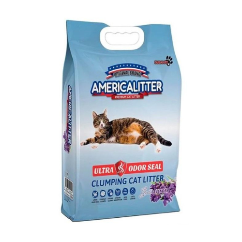 America Litter Lavanda Arena Para Gato 7 Kg