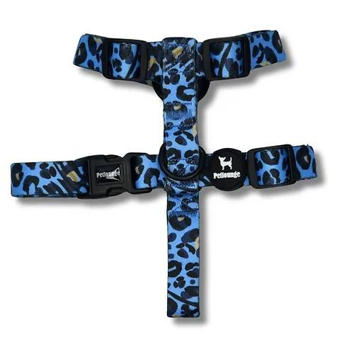 Pet Lounge Blue  Leopard Arnés H para Perro