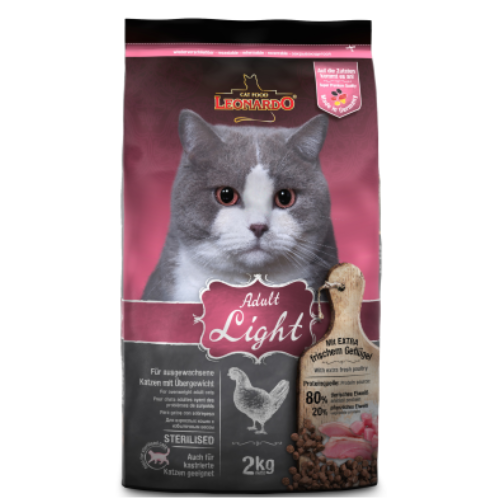 Leonardo Adulto Light Alimento para Gato 2Kg