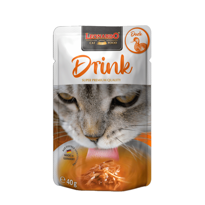 Leonardo Drink Pato Alimento Húmedo para Gato 40g