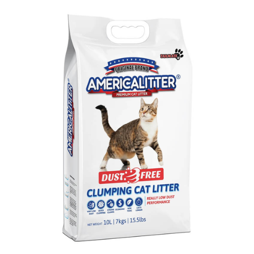 America Litter Dust Free Arena para gatos 7Kg