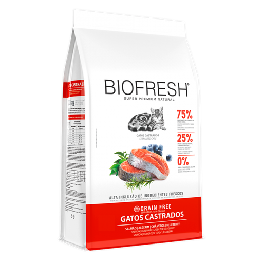 Biofresh Gatos Adultos Castrados Alimento para Gato7.5Kg