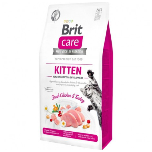 Brit Care Kitten Chicken & Turkey Alimento para Gato2Kg