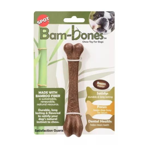 Spot Bam-Bones Plus Hueso Tocino Mediano