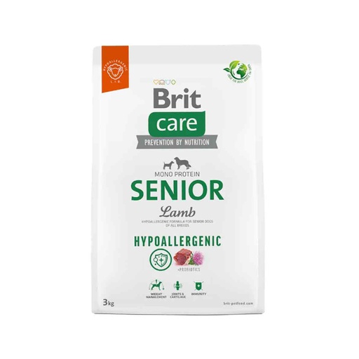 Brit Care Senior Lamb & Rice Alimento Para Perro 3Kg