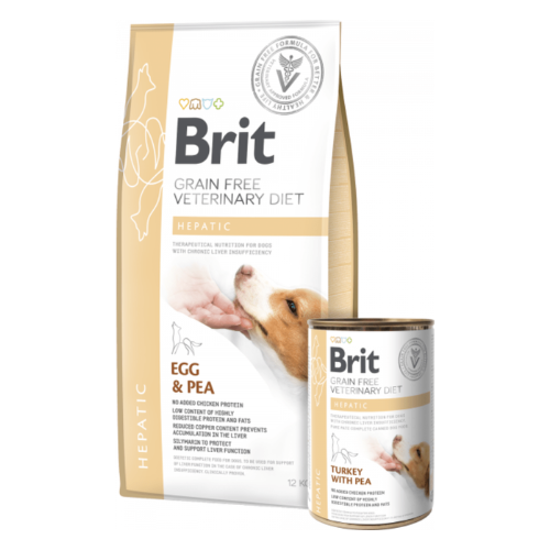 Brit GF Veterinary Diets Hepatic Alimento para Perro 2Kg