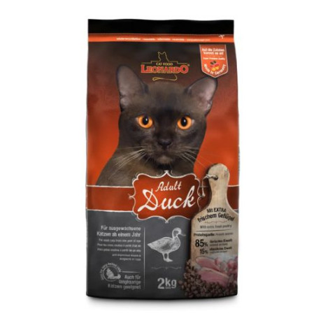 Leonardo Adult Duck Alimento para Gato 2Kg