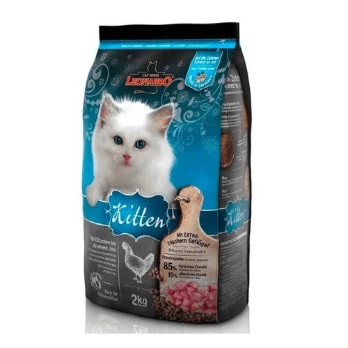 Leonardo Kitten Chicken Alimento Para Gato 2Kg