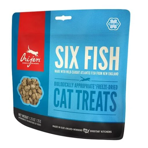 Orijen Six Fish Cat Treats snack para Gato 35,5g 