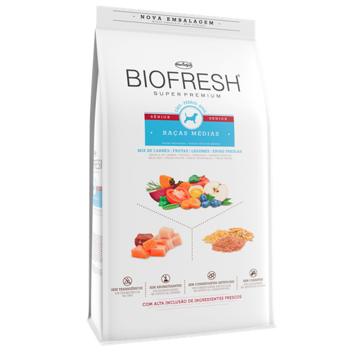 Biofresh Senior Raza Mediana alimento Para Perro 3Kg