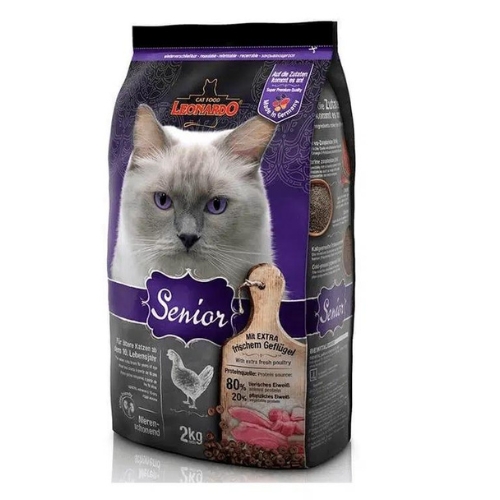 Leonardo Adult Senior Alimento Para Gato 2Kg