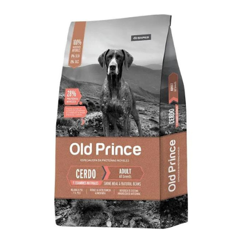 	
Old Prince Cerdo Alimento para Perro Adulto 15Kg