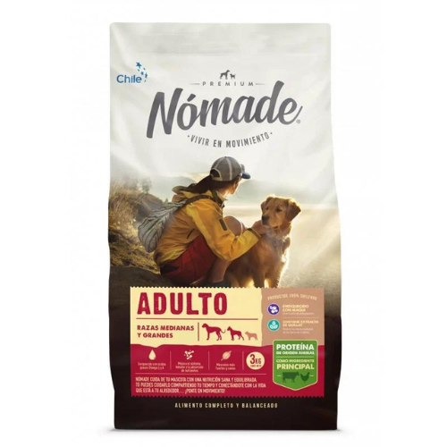 	
Nomade Adulto Alimento para Perro 3Kg