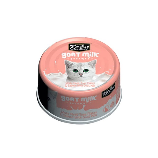 	
Kit Cat Goat Milk Gourmet Atún y Salmon 70g