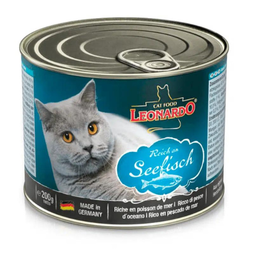 Leonardo Pescado Quality Selection Alimento Húmedo 200grs