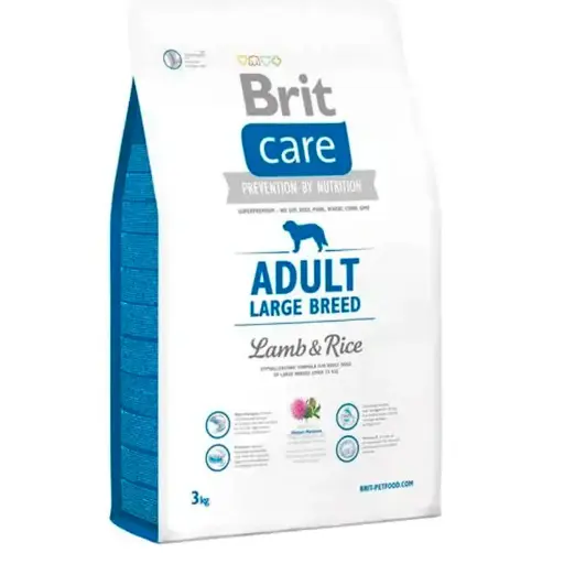 Brit Care Adult Large Breed Lamb  & Rice Alimento para Perro 3kg