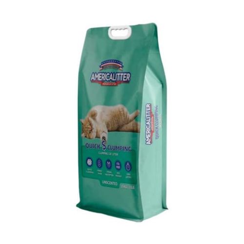 America Litter Quick Clumping Arena para Gato 15 Kg 