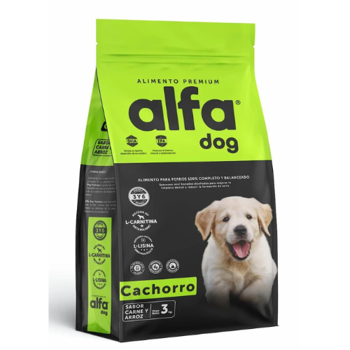 Alfa Dog Cachorro Alimento para Perro 3Kg