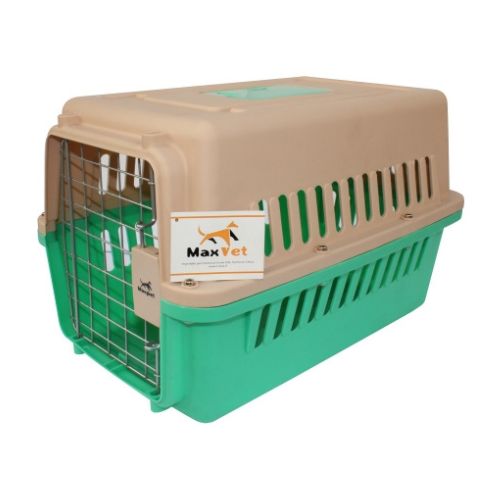 
Maxvet Jaula de Transporte MP02  Verde Grande
